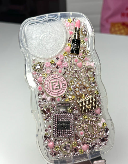 Custom bling iPhone 14 case