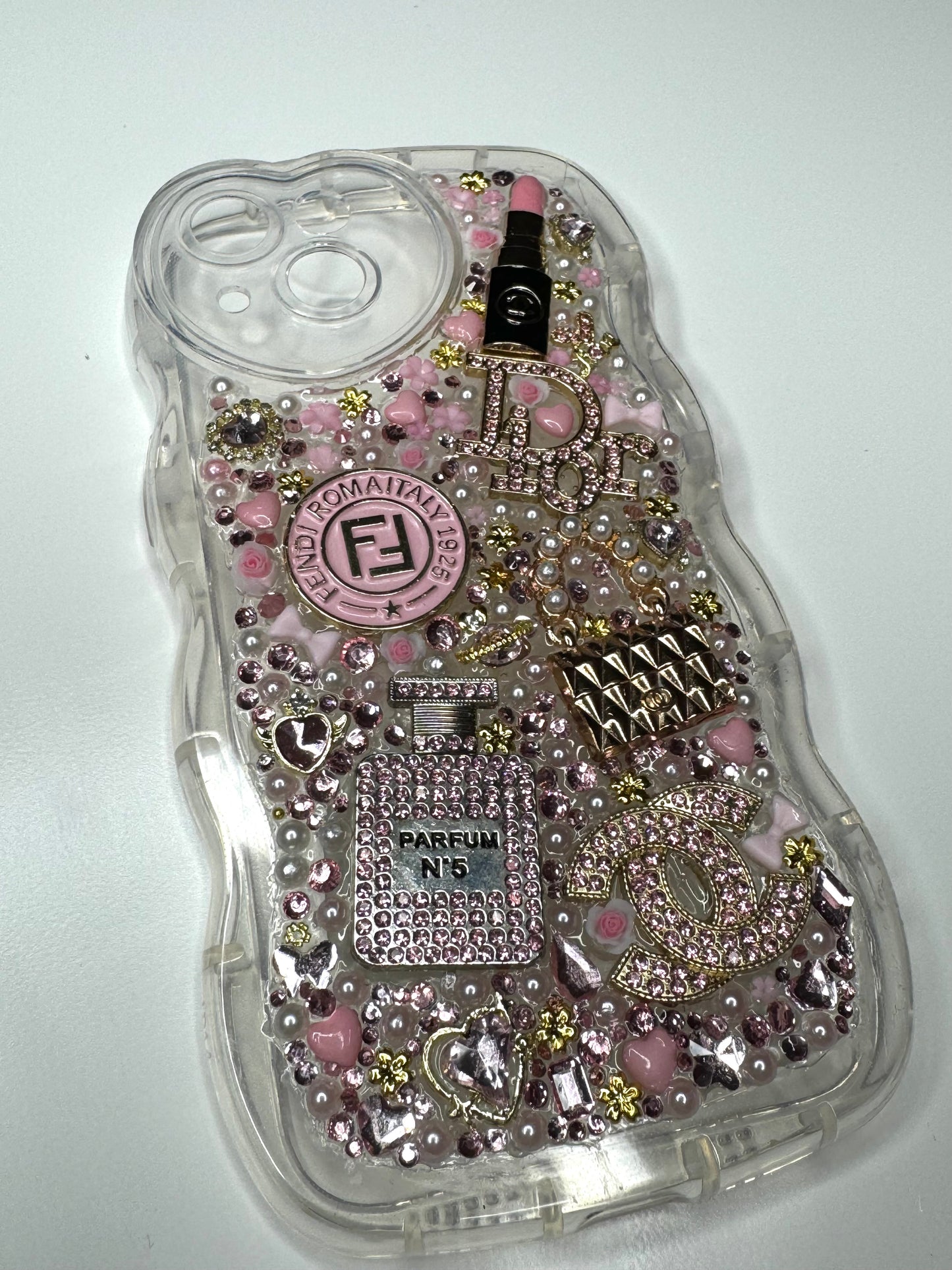 Custom bling iPhone 14 case